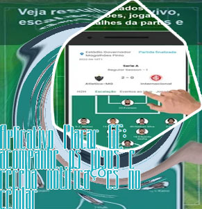 Aplicativo resultado dos jogos